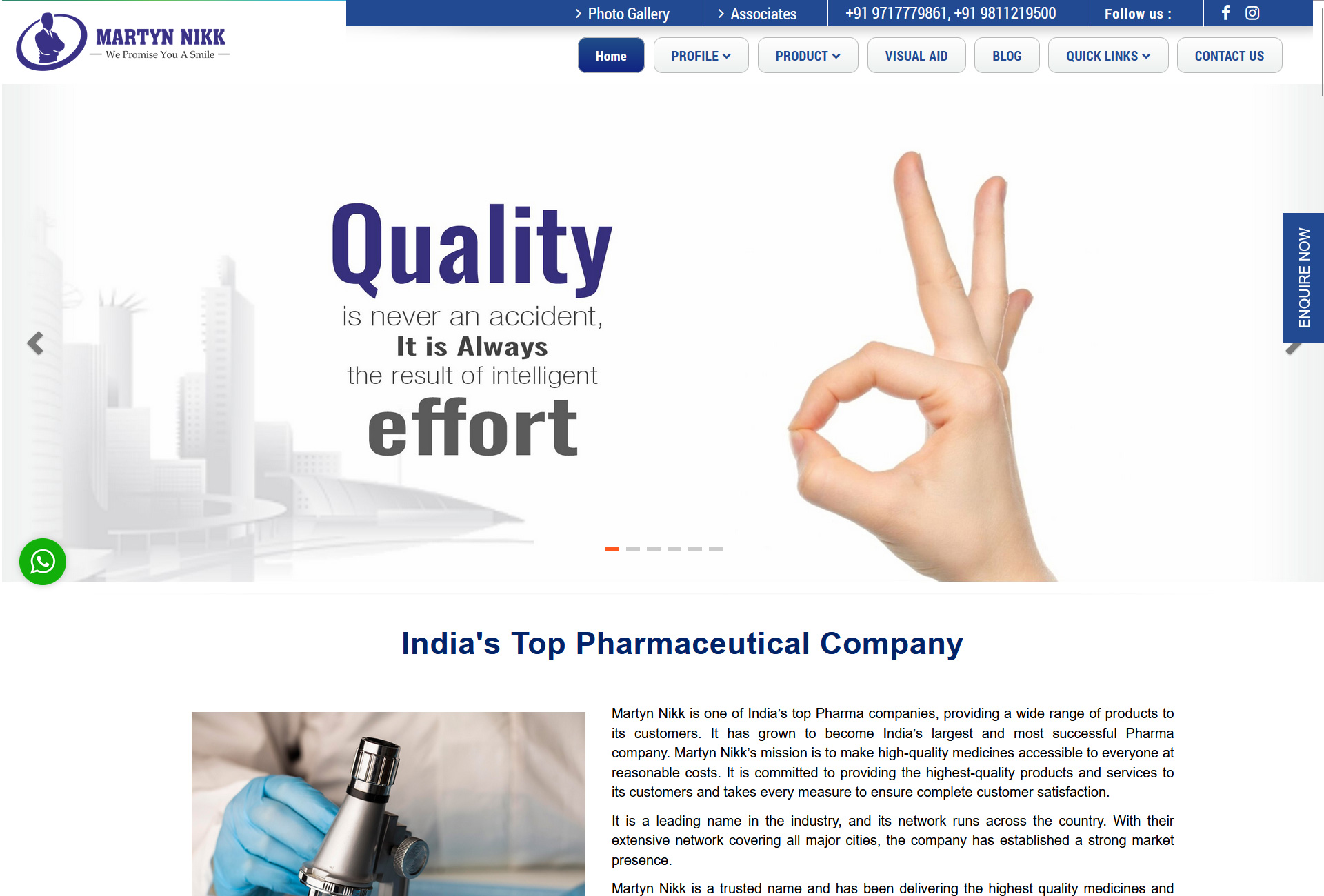  Marytn Nikk Pharmaceuticals Pvt Ltd.